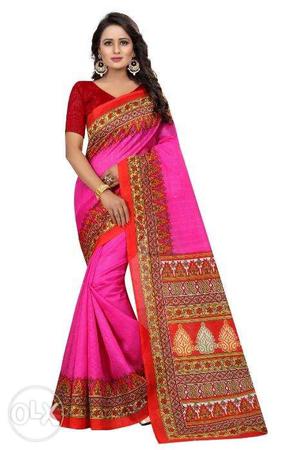 Ladies silk sari