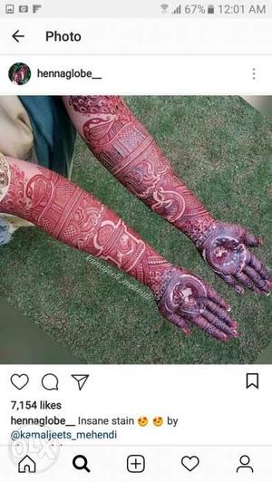 Mehandi service