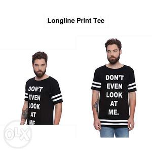 Name*: Longline Print Tee *Brand*: Adamo London