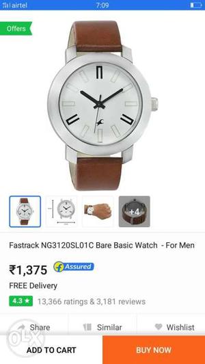 New watch fastrack koi bhi watch pe 200 discount sil pake