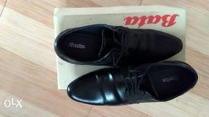 Original Bata leather shoes with size 9 (box
