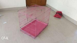 Small cage for pets, good quality, free toys