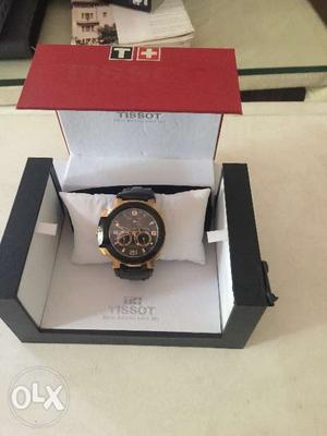 Tissot t race limited edition rose gold watch