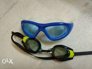 Unused swimming 2 goggles.