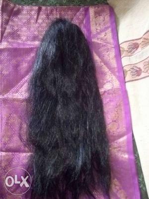Urgent sales my unused black long hair wig