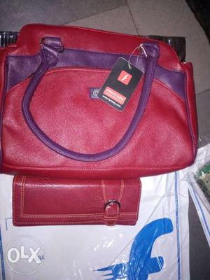 Women's Red Tote Bag