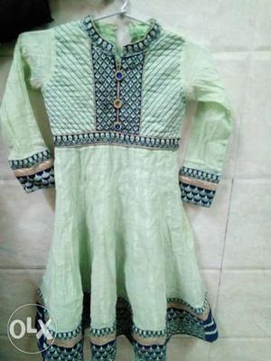 Anarkali dress for 7 years girls second hand wear