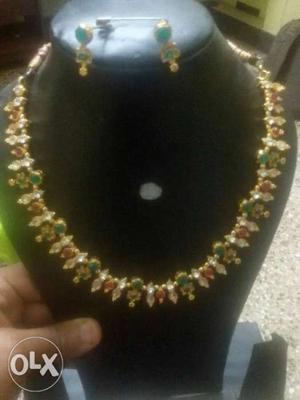 Beautiful design neckset from Nrusimha jewelry