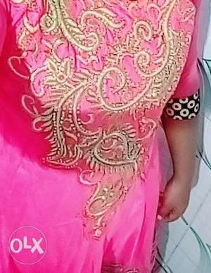 Dazzling wear///pink//from jayalekshmi