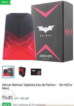 Denver bat man limited edition perfume for men contact