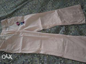 Disney kids pink trousers for 5-7 yrs. girls