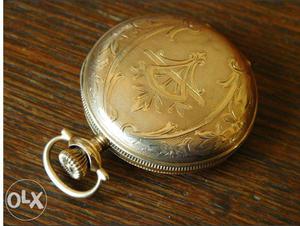 Elgin antique pocket 14k gold watch 100% original
