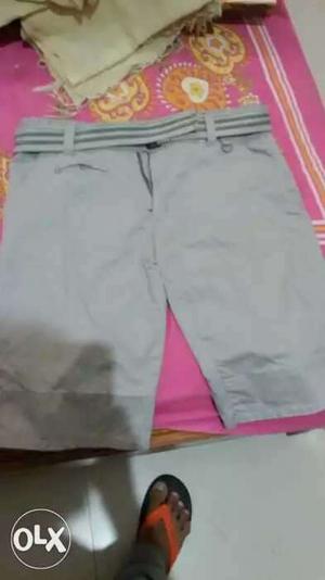 Gray shorts size 34