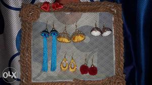 Hand made earings starting at Rs 50