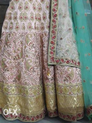 New bridal designer dress with havy duppata not