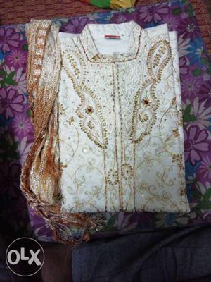 One time used sherwani Rs.500