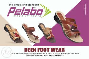 Pelabo pu leather chappal for sale in wholesale