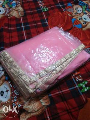 Pink And Gold Dupatta Shawl Pack