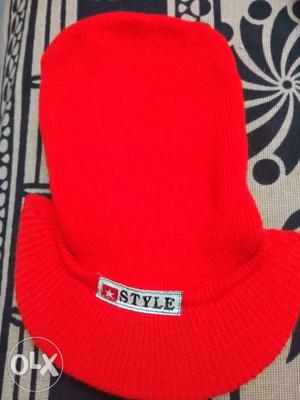Red Knit Cap