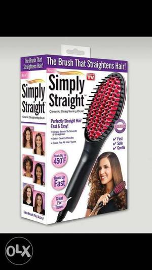 Simply Straight Hair Brush Box