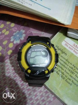Sonata digital wrist watch