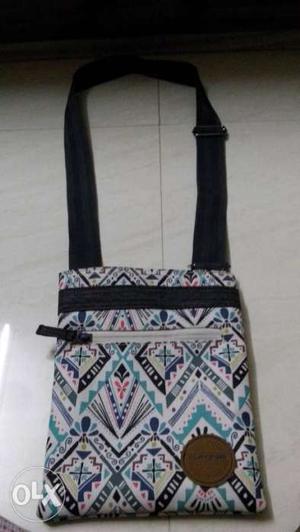 Stylish Printed Branded Dakine Sling Bag 3 zipper