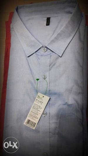 Two New united colour of Benetton shirts size(46) n arrow