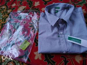 UCB casual shirt, sealed, size L (42), with bill
