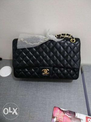 Women's Black Chanel Sling Bag