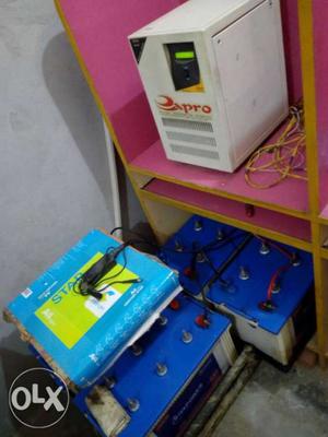 3.5 kva inverter with 4 battery