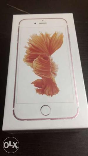 6s rose gold 64Gb Imported sealed packed phone