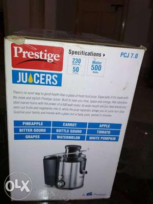 A brand new prestige juicer
