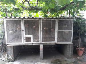 Bird cage available for sale size 8ft*3ft*3ft