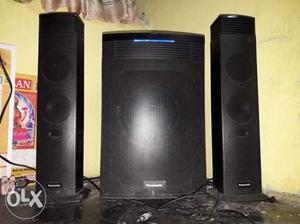 Black And Gray Multimedia Speaker