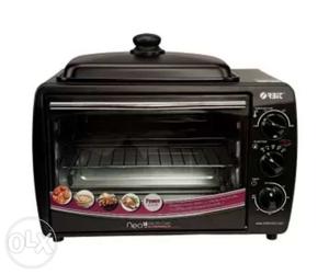 Black And Red Toaster Oven