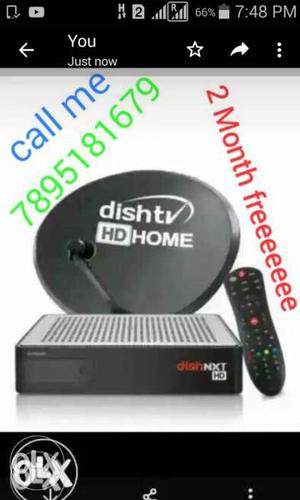 Black Dishtv HD Home Parabolic Dish Screenshot