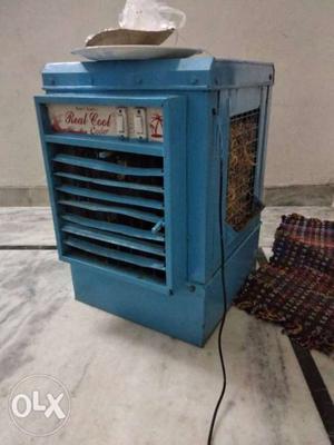 Blue And White Evaporative Cooler