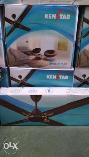 Brand New:Kenstar remote operated ceiling fans MRP 