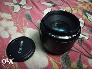 Canon 50mm prime lens 1.8 aperture autofocus