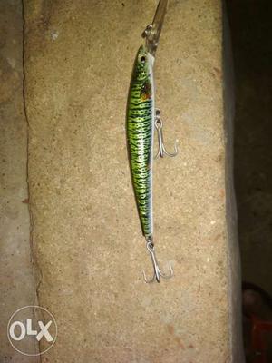 Green And Black Fish Lure