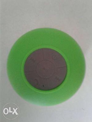 Green And Black Portable Speaker