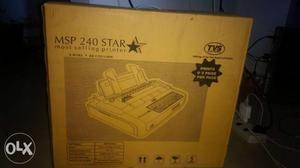 MSP 240 Star Printer Box argent sell New pack no use fresh