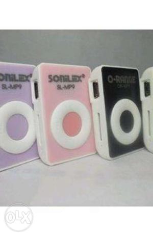 Purple And Pink Sonilex SL-MP9 MP3 Players