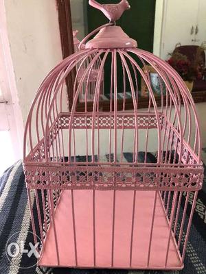 Decorating bird cage