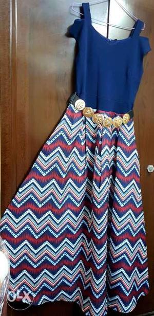 Long dress. size-M just worn for 1hr.