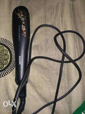 Newly brought hair straightener only once used