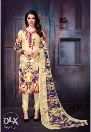 Pure Karachi cotton suit... Top 2.50. Mtrs
