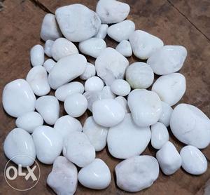 White stones marble gravel unused for low price