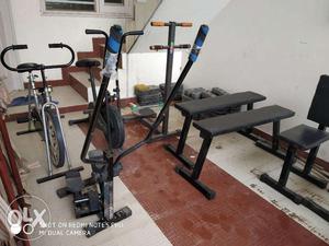 2 cycles & other equipments for sale...