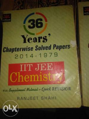 36 Years Chapterwise Solved Paper  Book